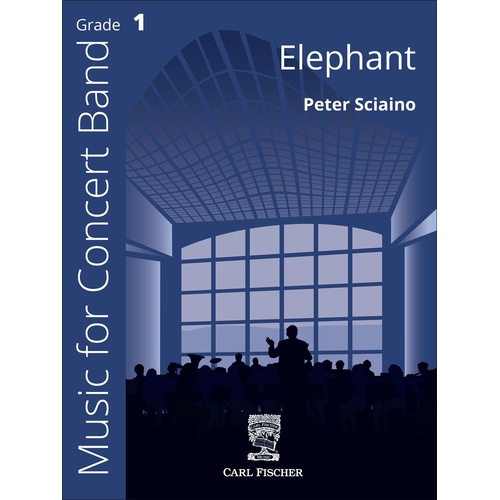 Elephant Concert Band Sheet Music by Peter Sciaino