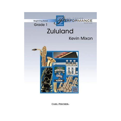 Zululand Concert Band Sheet Music Gr 1