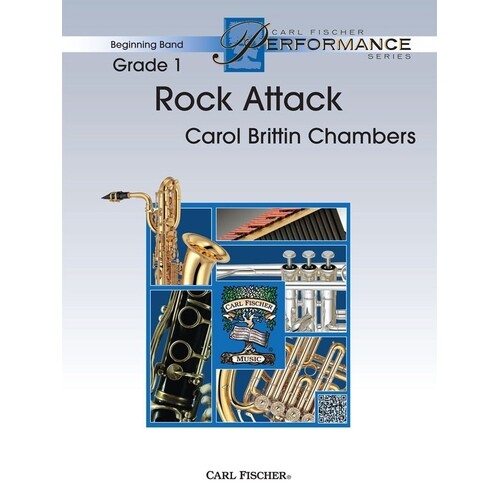 Rock Attack Concert Band 1 Score/Parts Book
