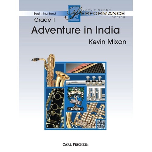 Adventure In India Concert Band 1 Score/Parts Book