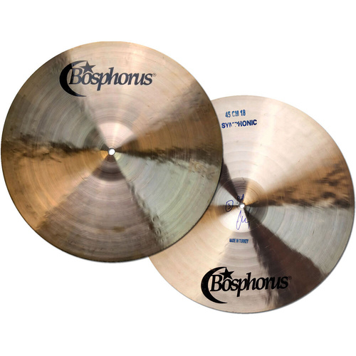 Bosphorus Orchestral Series 18" Symphonic Viennese Cymbals Pair