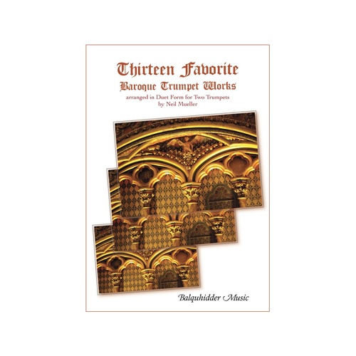 Thirteen Favorite Baroque Trumpet Works - Duets for Two Trumpets