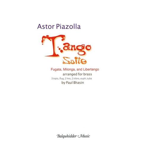 Tango Suite Arr Bhasin Brass Ensemble Book