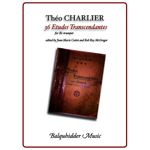 Charlier - 36 Etudes Transcendantes For Trumpet Softcover Book (Trumpet)