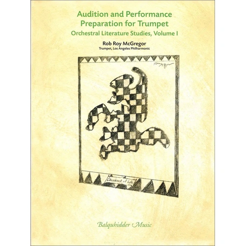 Audition & Performance Preparation Trumpet Vol 1 by McGregor