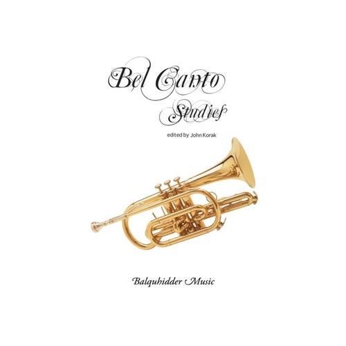 Bel Canto Studies for Trumpet Book with CD-ROM by Carl Fischer