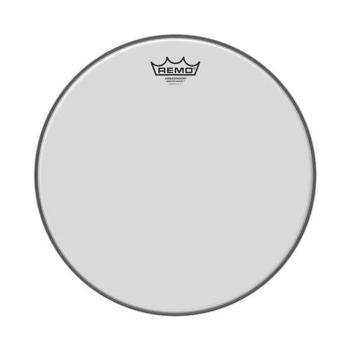 Remo 20" Ambassador Smooth White Bass