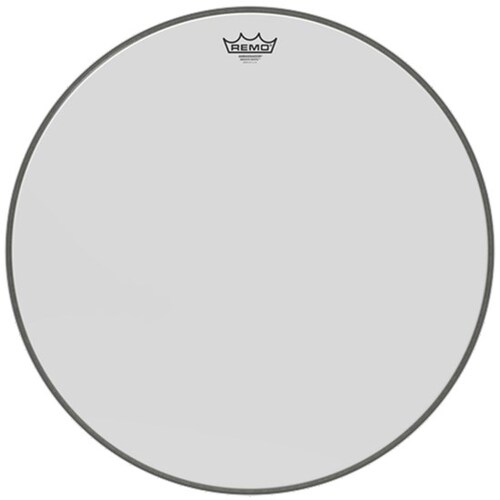 Remo BR-1222-00 Ambassador Smooth White Bass Drumhead 22"
