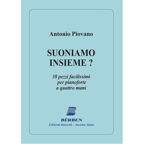 Piovano - Suoniamo Insieme For Piano Duet Softcover Book (Piano)