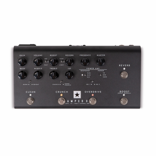 Blackstar Dept 10 Amped 3 Amp Pedal Amplifier with 6 Voicing Options and 3 Programmable Channels