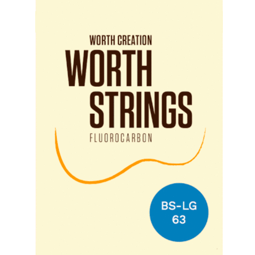 Worth Brown Strong Low-G Soprano Ukulele Ukulele Strings - 2 Restrings Per Packet