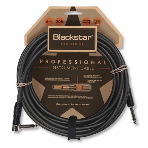 Blackstar Professional Instrument Cable 6M Straight/Angled