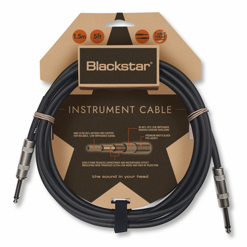 Blackstar Standard Instrument Cable 1.5m STR/STR