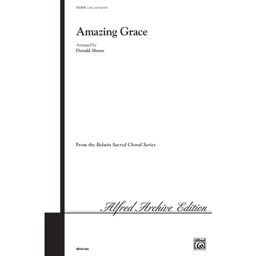 Amazing Grace SAB Choral Sheet Music