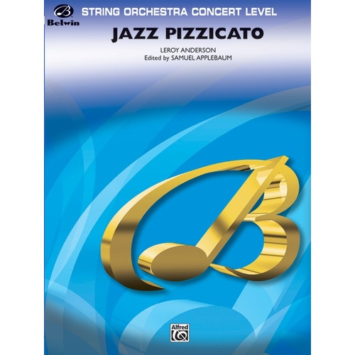 Jazz Pizzicato String Orchestra Arr Applebaum