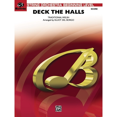 Deck the Halls String Orchestra Sheet Music Grade 1