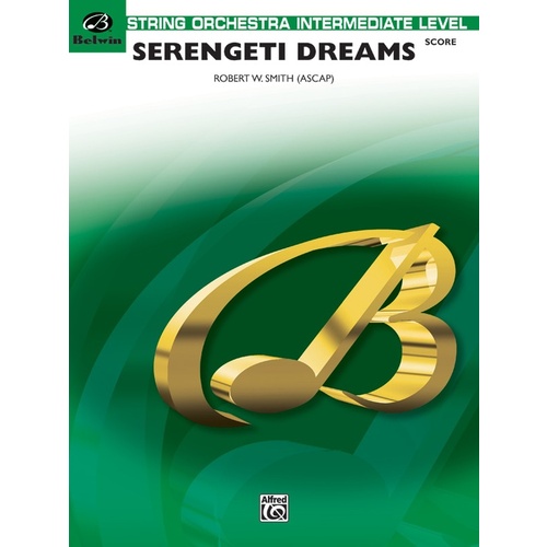 Serengeti Dreams String Orchestra Sheet Music Grade 2.5 Score