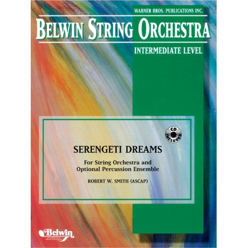 Serengeti Dreams String Orchestra Sheet Music Grade 2.5 with Optional Percussion