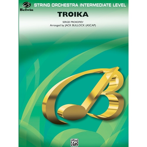 Troika String Orchestra Sheet Music by Jack Bullock