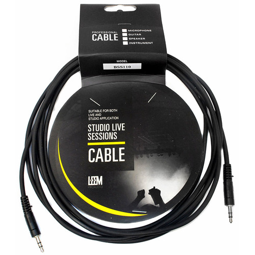 Leem 10ft 3.5mm Straight TRS Interconnect Cable