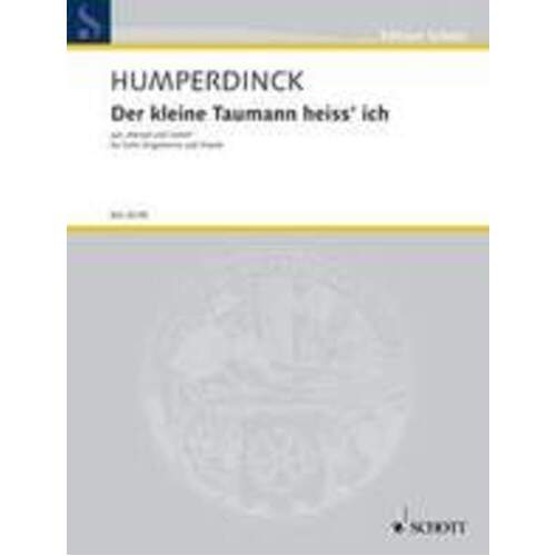 Der Klein Taumann Heiss Ich Soprano/Piano Book