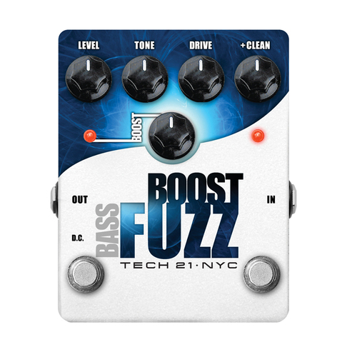 TECH 21 Boost Bass Fuzz Pedal