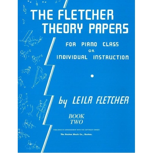 Fletcher Theory Papers Book 2 - Rhythm and Notation Guide, Blue Cover