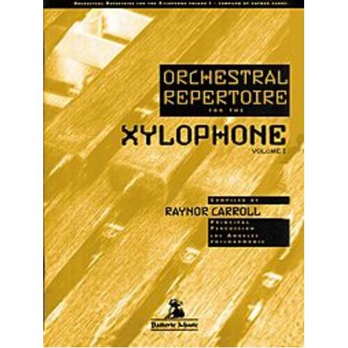 Orchestral Repertoire For Xylophone Vol 1 Book