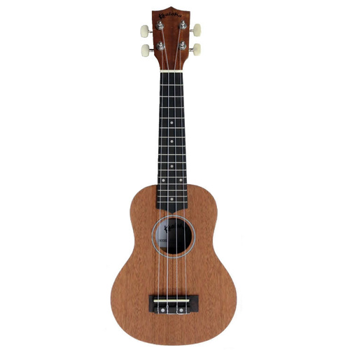 Kealoha BU-Series Soprano Ukulele in Dark Brown Finish with Aquila Strings