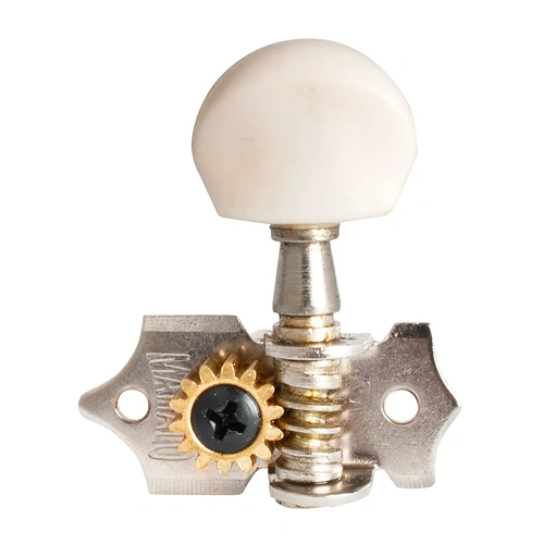 Mahalo BU58R Right-Handed Nickel Plated Geared Machine Head