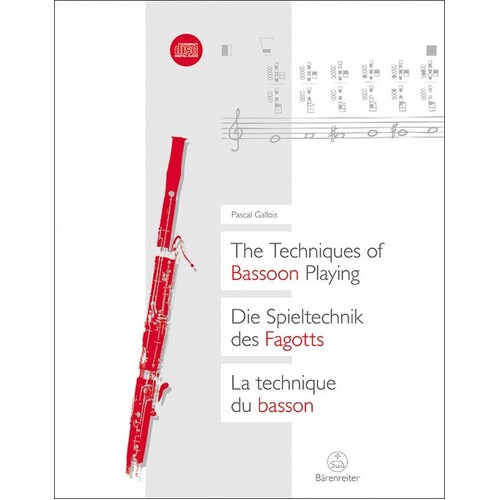 Techniques Of Bassoon Playing Softcover Book/CD