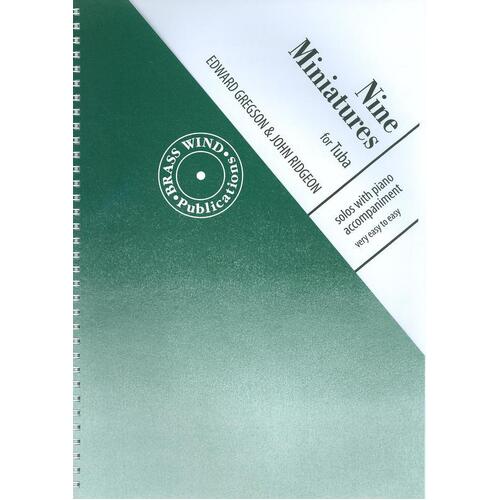 Nine Miniatures E Flat Horn (Softcover Book)