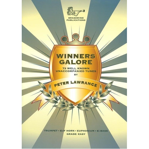 Winners Galore Treble Brass with CD by Peter Lawrance