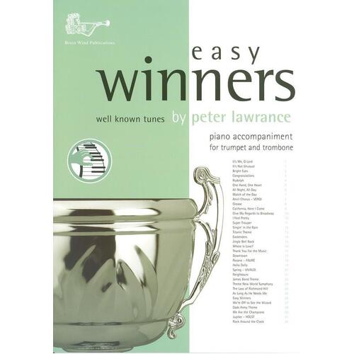 Easy Winners Brass Piano Accompaniment (Softcover Book)