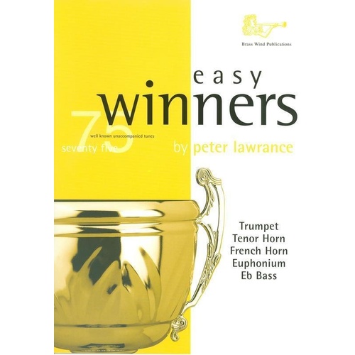 Easy Winners for Treble Brass BK/CD