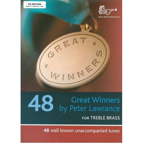 Great Winners for F Horn/Eb Horn/Eb Bass with CD by Peter Lawrance