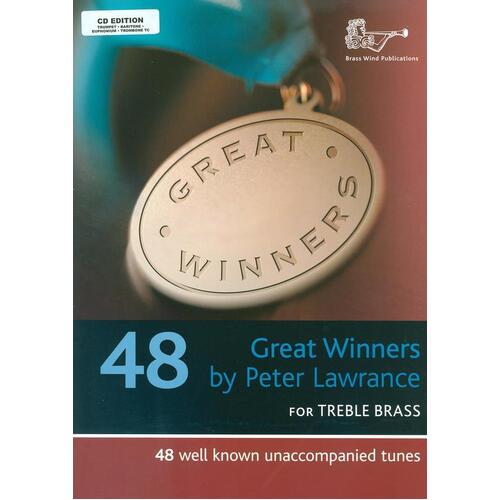 Great Winners Treble Brass Softcover Book/CD