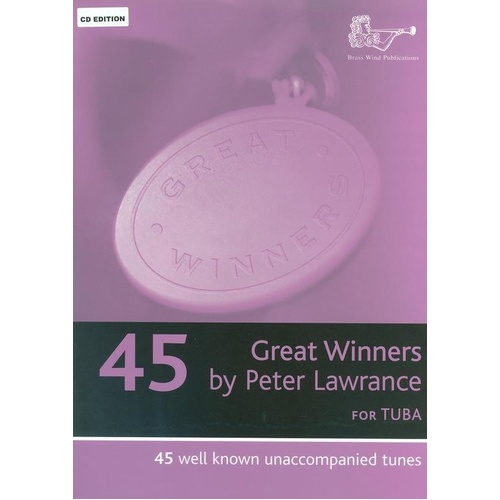 Great Winners Tuba with CD by Peter Lawrance