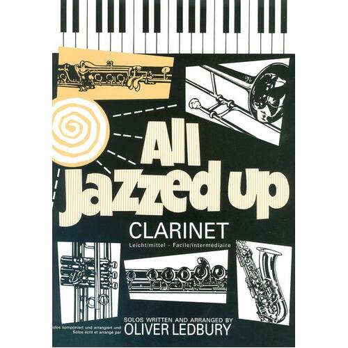 All Jazzed Up For Clarinet (Softcover Book)