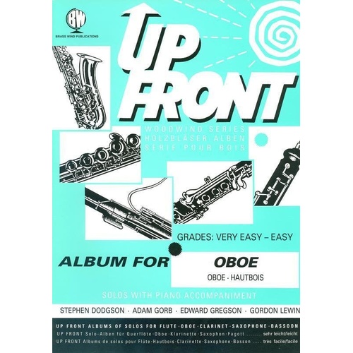 Up Front Album for Oboe by Brass Wind Publications