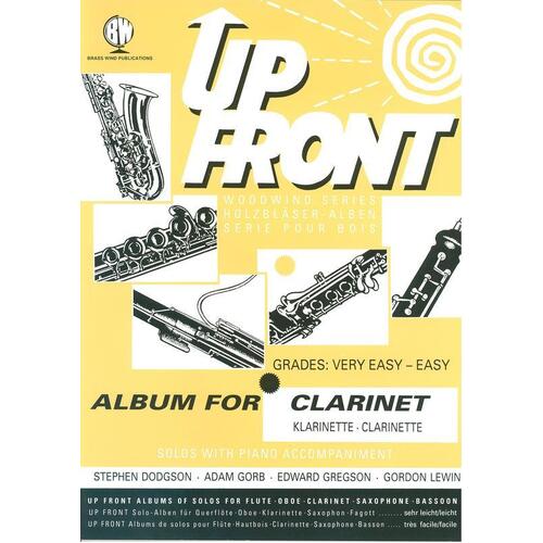 Up Front Album For Clarinet (Softcover Book)