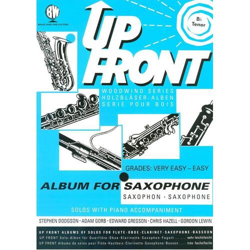 Up Front Album For Tenor Sax (Softcover Book)