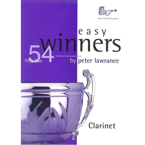 Easy Winners for Clarinet by Peter Lawrance