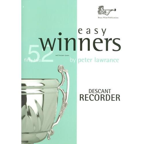 Easy Winners Descant Recorder (Softcover Book)