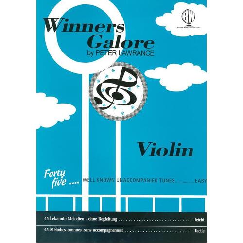 Winners Galore For Violin (Softcover Book)