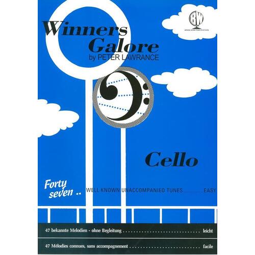 Winners Galore For Cello (Softcover Book)