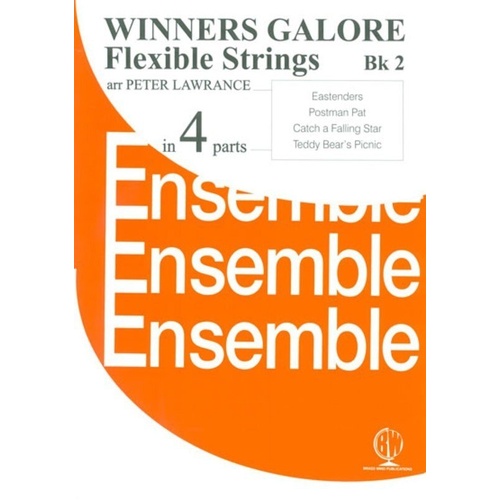 Winners Galore Flexible Strings Book 2 for Violin, Viola, Cello, and Optional Double Bass and Piano