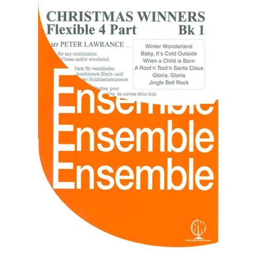Christmas Winners Flexible 4 Part Book 1 by Peter Lawrance