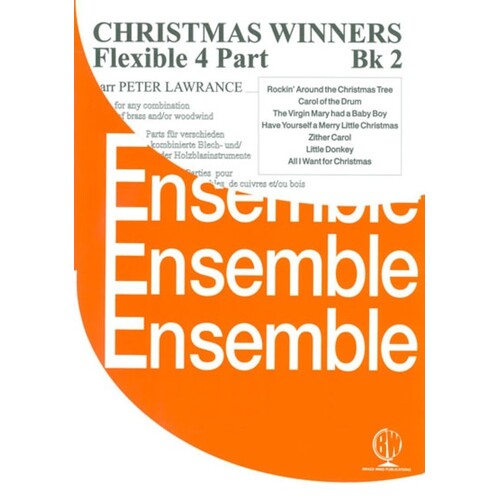 Christmas Winners Flexible 4 Part Book 2 Score/Parts Book