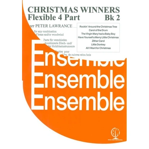 Christmas Winners Flexible 4 Part Book 2 for Brass and Woodwind Instruments